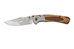 Benchmade Mini Crooked River Bull Elk Limited Edition Artist Series 15085-2201, Jagdtaschenmesser, Casey Underwood Design
