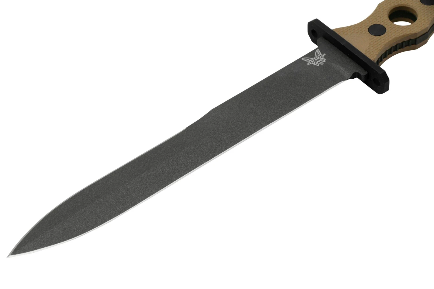 Benchmade SOCP Desert Tan 185BK-1 CPM 3V Feststehende Messer, Greg Thompson Design 3 Benchmade SOCP Desert Tan 185BK-1 CPM 3V Feststehende Messer, Greg Thompson Design – Bild 3