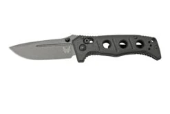 Benchmade 273GY-1 Sibert Mini Adamas Schwarz G10, Tungsten Grey Taschenmesser, Shane Sibert Design