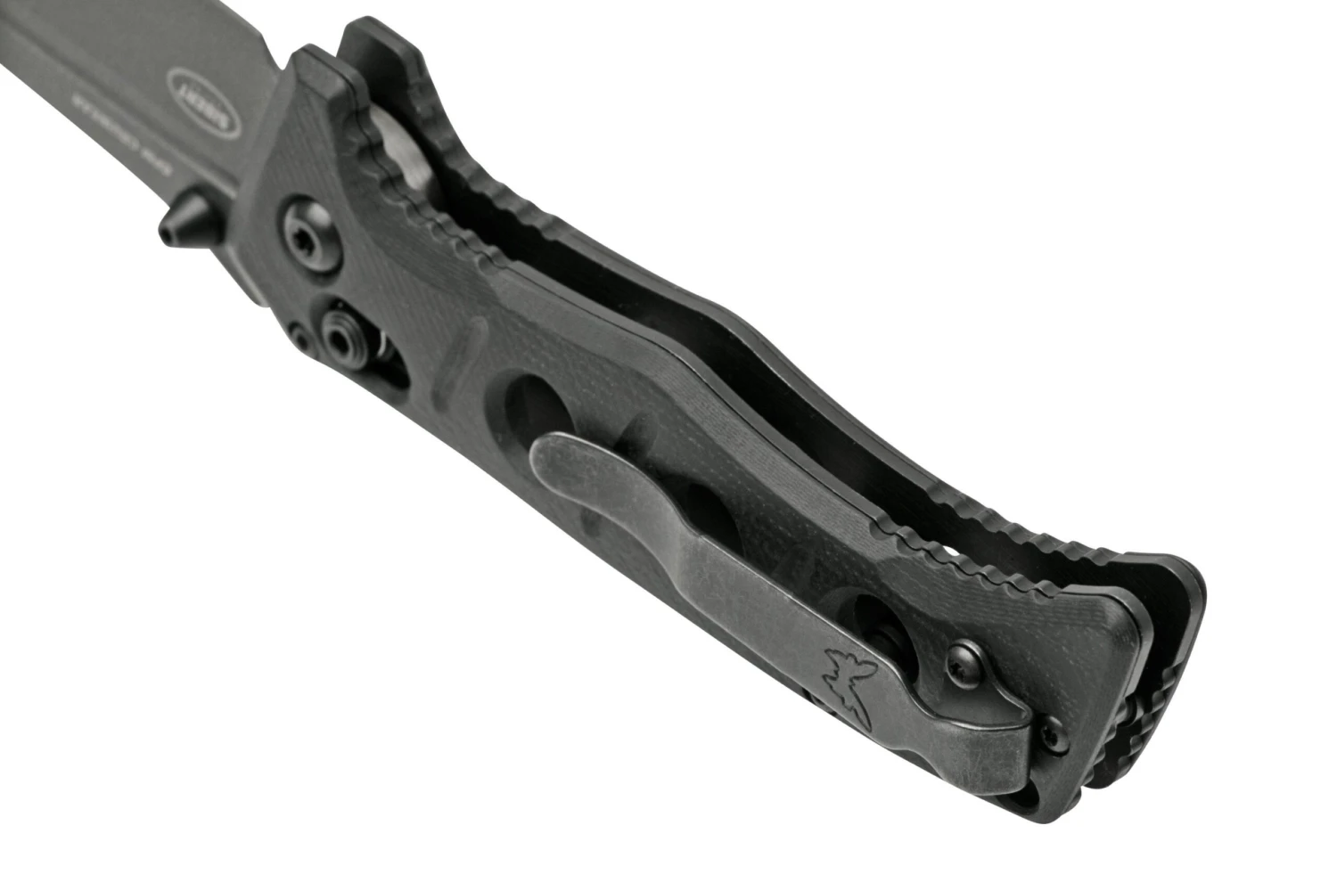 Benchmade 273GY-1 Sibert Mini Adamas Schwarz G10, Tungsten Grey Taschenmesser, Shane Sibert Design 4 Benchmade 273GY-1 Sibert Mini Adamas Schwarz G10, Tungsten Grey Taschenmesser, Shane Sibert Design – Bild 4