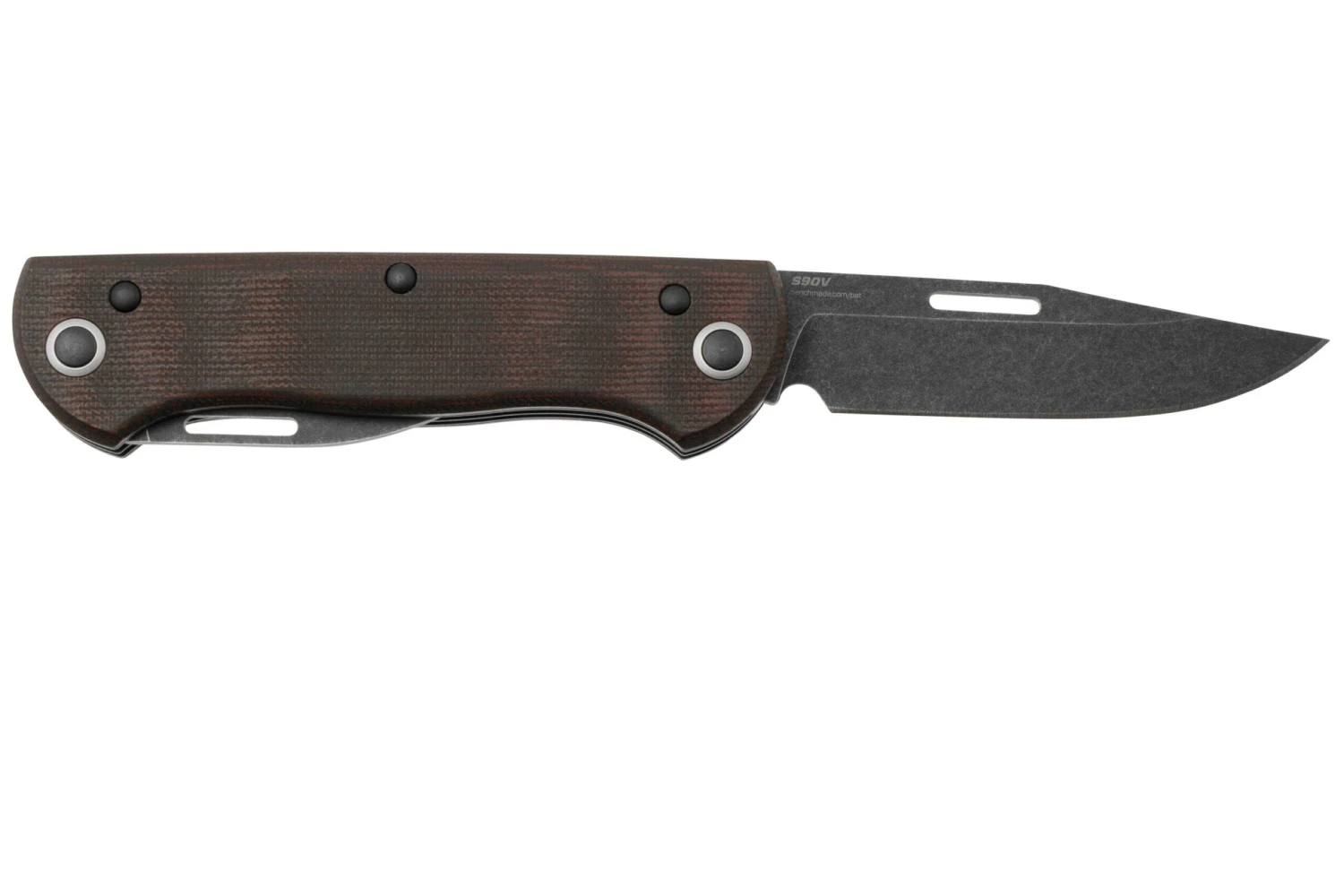 Benchmade Weekender 317BK-02, CPM-S90V, Burgundy Micarta, Slipjoint Taschenmesser 2 Benchmade Weekender 317BK-02, CPM-S90V, Burgundy Micarta, Slipjoint Taschenmesser – Bild 2