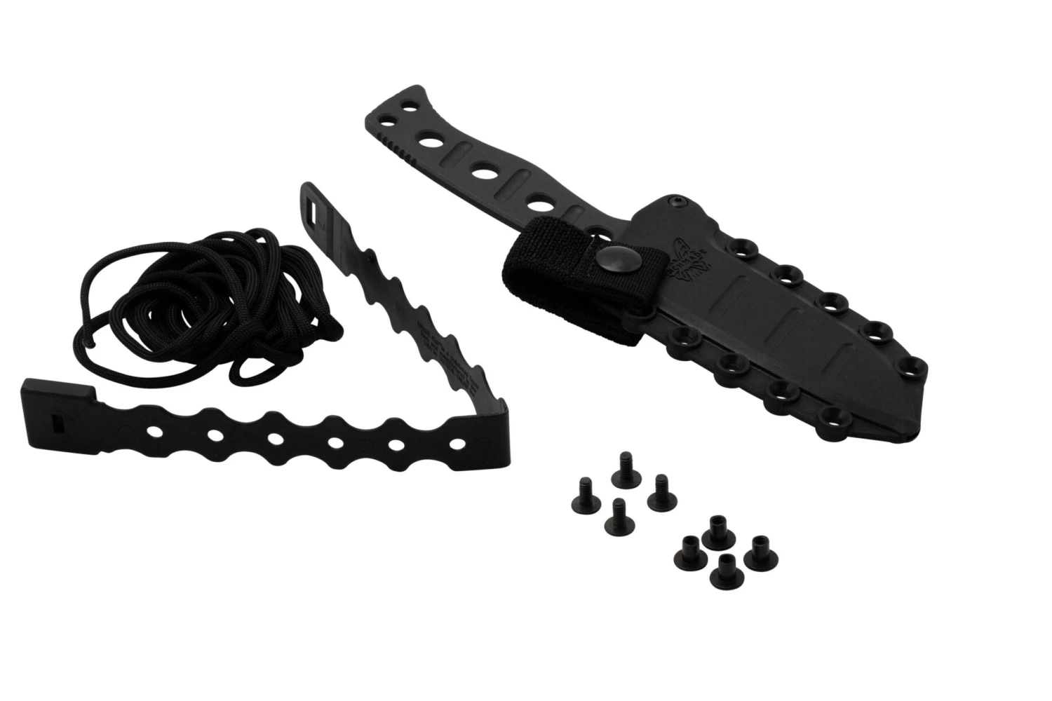 Benchmade 375BK-1 Kobaltschwarz, Sibert Adamas Feststehendes Messer, Shane Sibert Design 6 Benchmade 375BK-1 Kobaltschwarz, Sibert Adamas Feststehendes Messer, Shane Sibert Design – Bild 6