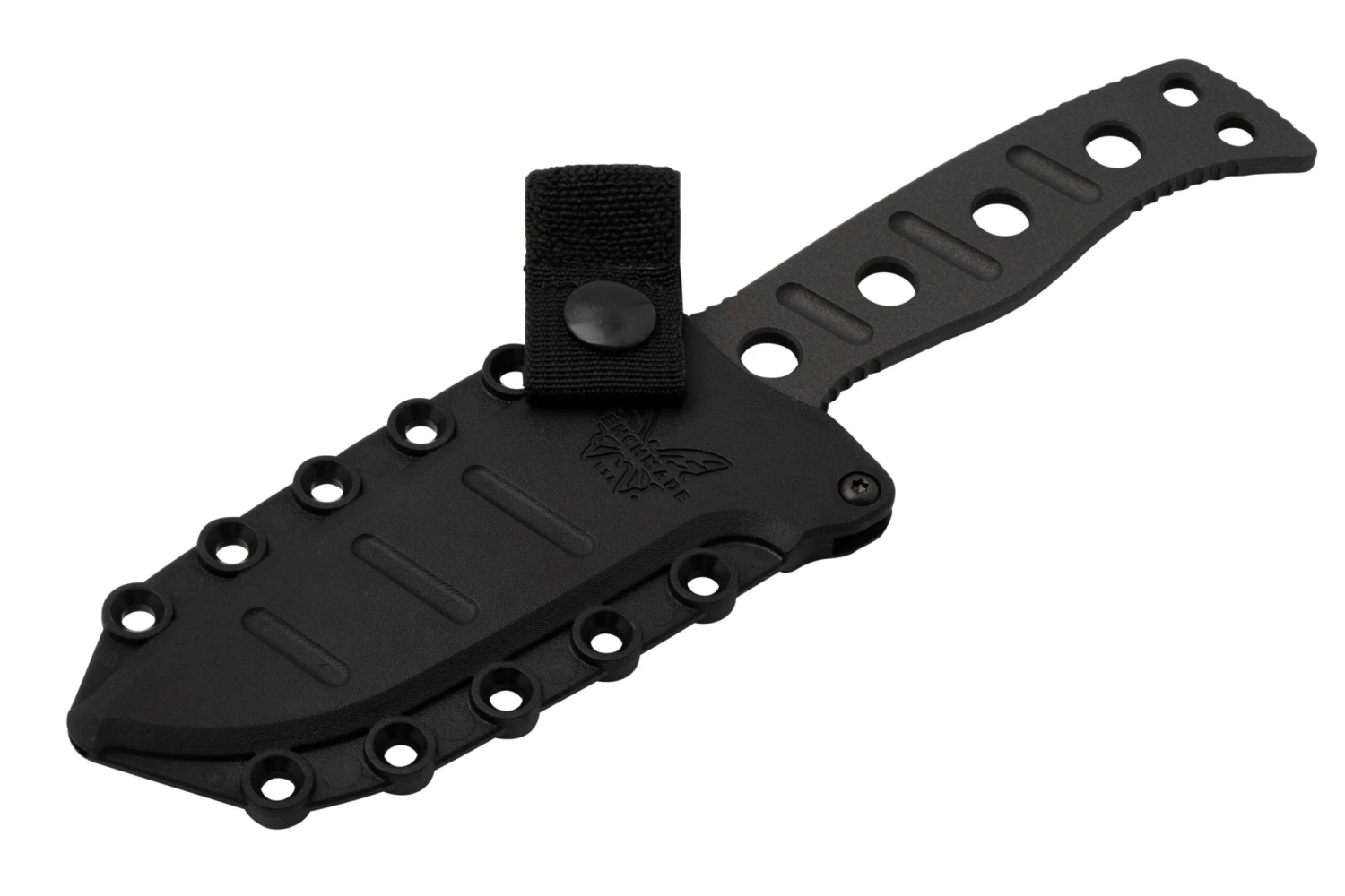 Benchmade 375BK-1 Kobaltschwarz, Sibert Adamas Feststehendes Messer, Shane Sibert Design 7 Benchmade 375BK-1 Kobaltschwarz, Sibert Adamas Feststehendes Messer, Shane Sibert Design – Bild 7