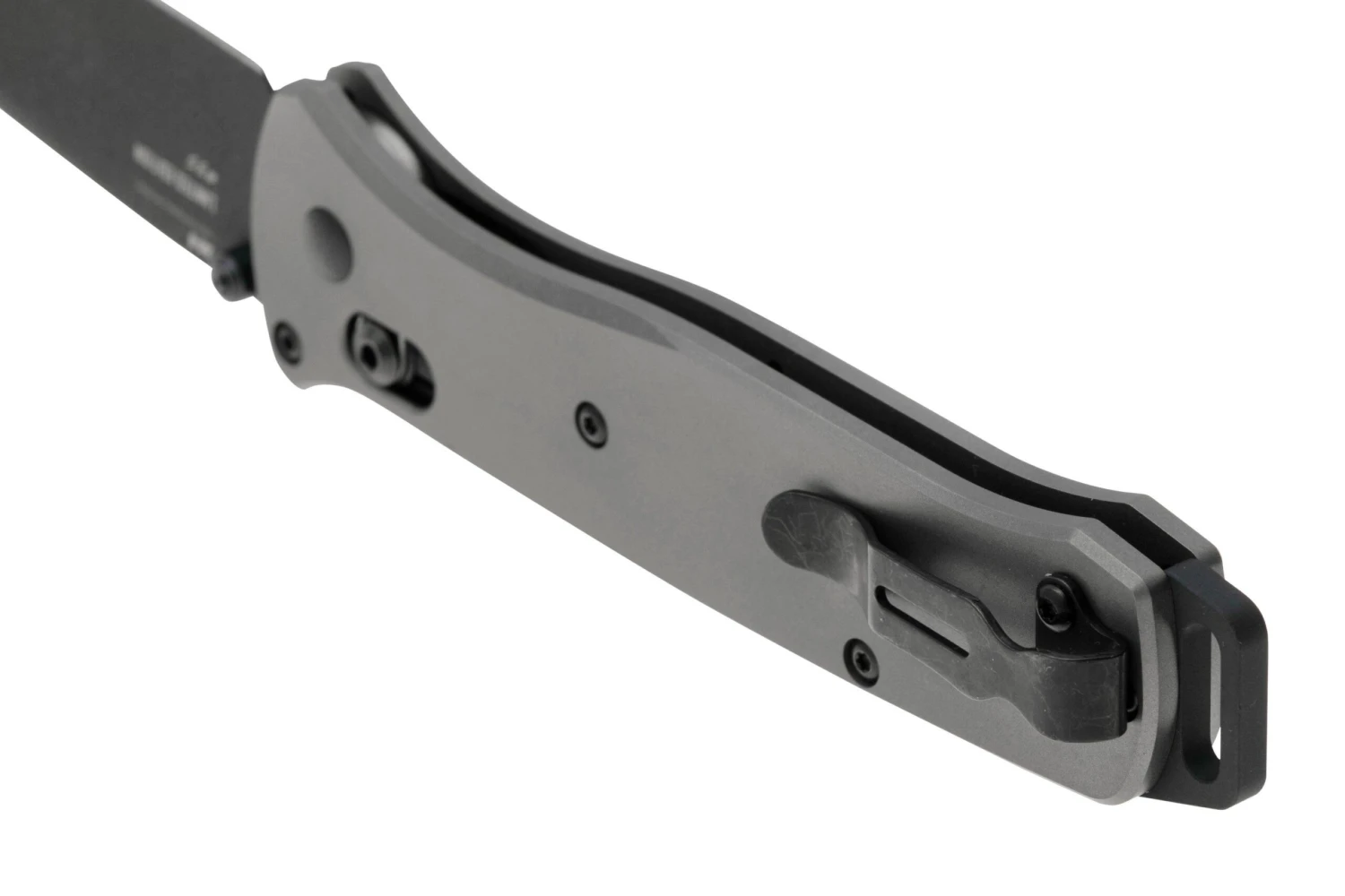 Benchmade Bailout 537BK-2302 Titanium, Gray Cerakote, Limited Edition Taschenmesser 4 Benchmade Bailout 537BK-2302 Titanium, Gray Cerakote, Limited Edition Taschenmesser – Bild 4