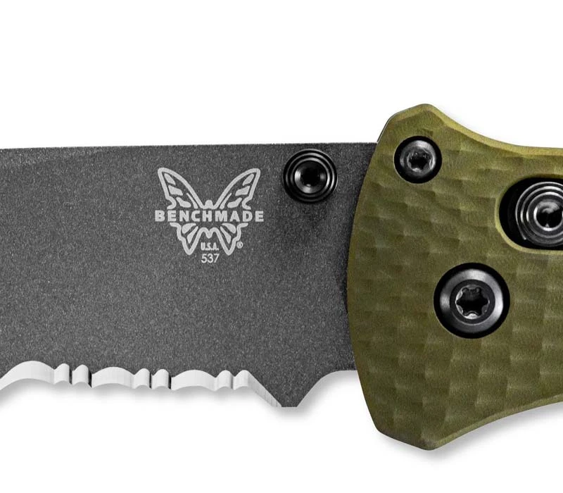 Benchmade Bailout Green Tanto Serrated 3 Benchmade Bailout Green Tanto Serrated – Bild 3