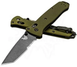 Benchmade Bailout Green Tanto Serrated