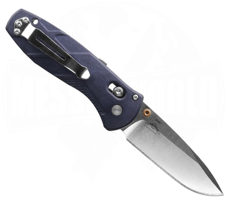 Benchmade Mini Barrage Blue Canyon Richlite 2 Benchmade Mini Barrage Blue Canyon Richlite – Bild 2