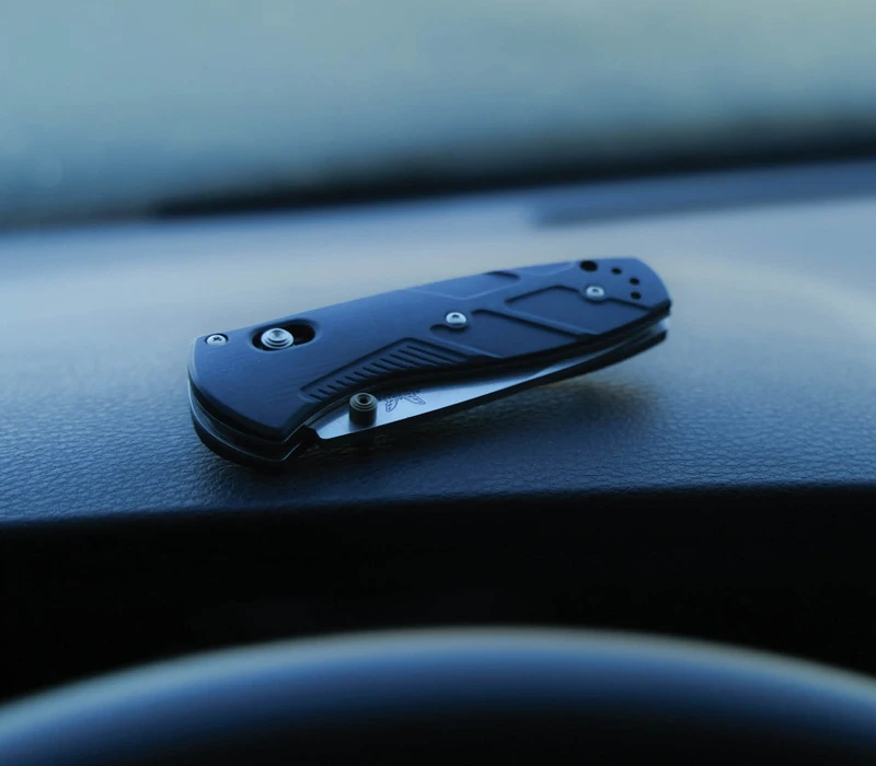 Benchmade Mini Barrage Blue Canyon Richlite 4 Benchmade Mini Barrage Blue Canyon Richlite – Bild 4