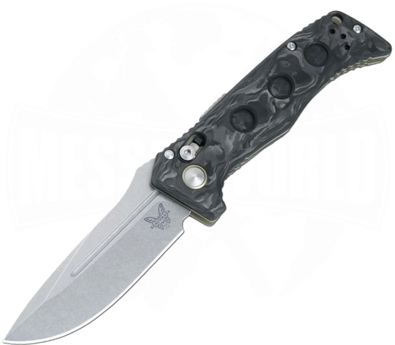 Benchmade Mini Auto Adamas Marble Carbon 1 Benchmade Mini Auto Adamas Marble Carbon