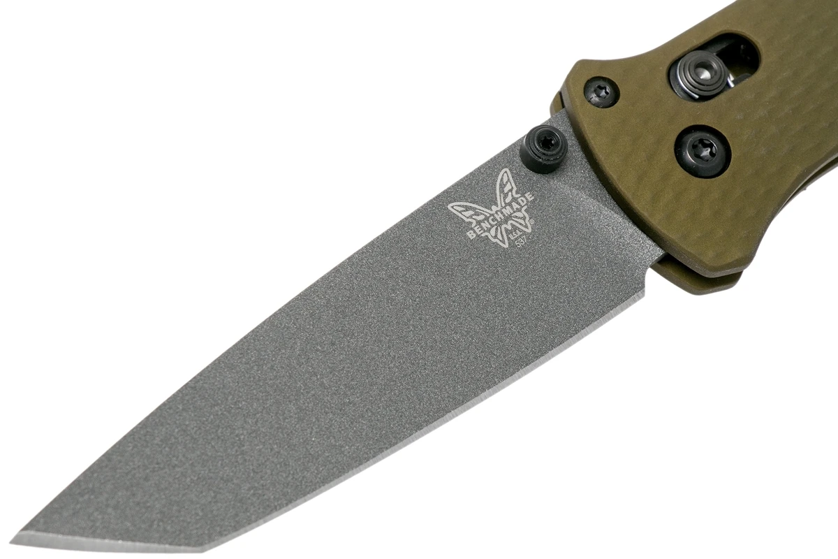 Benchmade 537GY-1 Bailout Axis Lock Knife Green Aluminium 4 Benchmade 537GY-1 Bailout Axis Lock Knife Green Aluminium – Bild 4